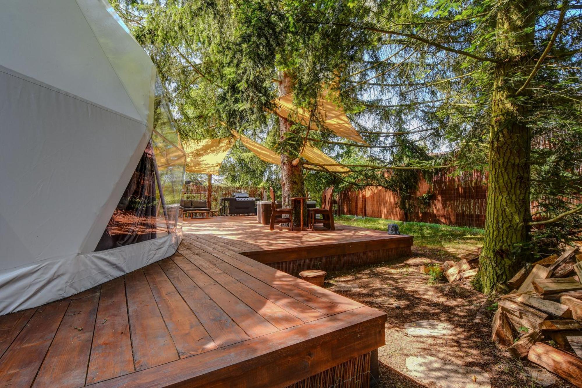 Tiche Misto Glamping Hotel Slapy  Exterior photo