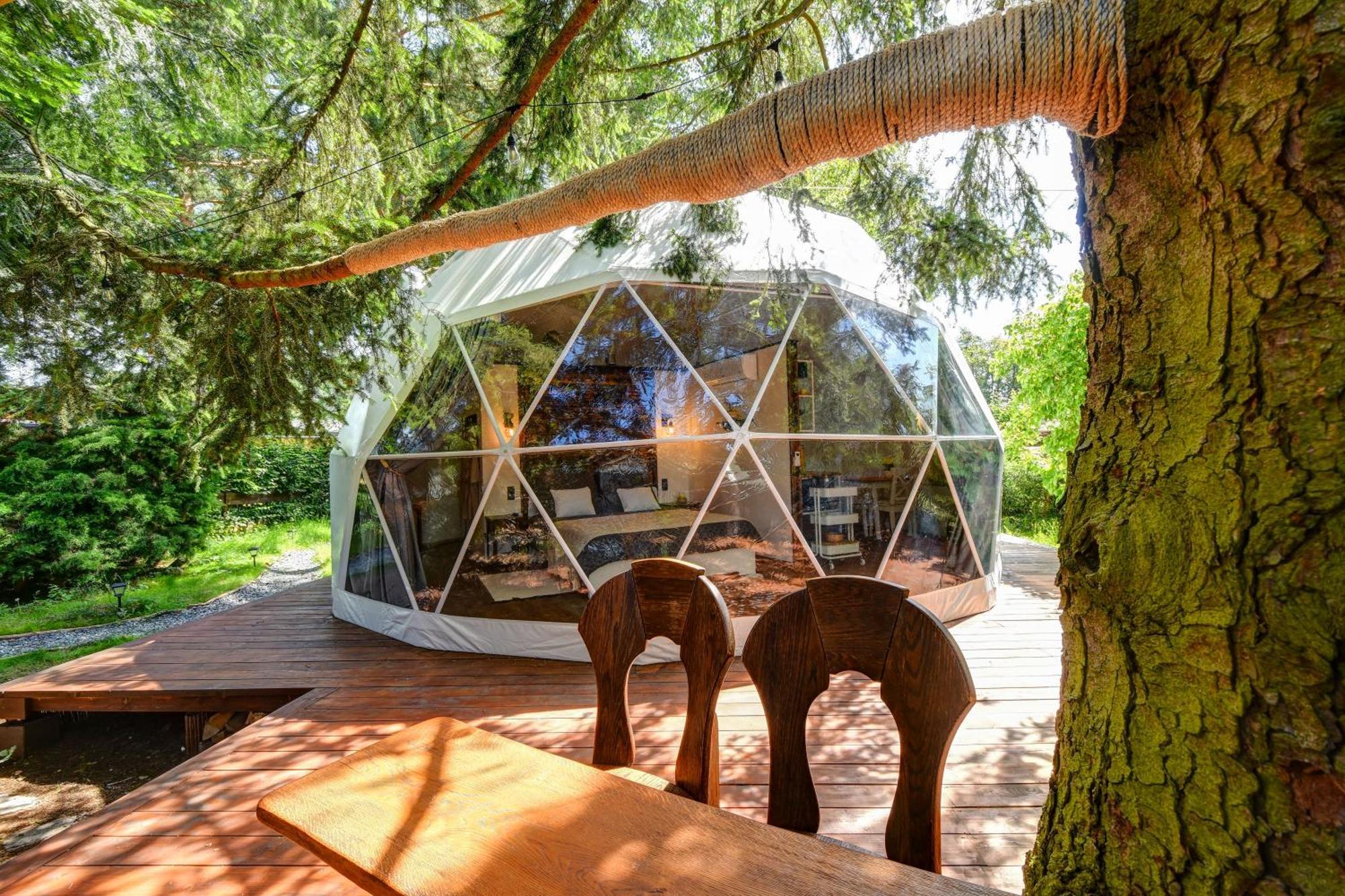 Tiche Misto Glamping Hotel Slapy  Exterior photo